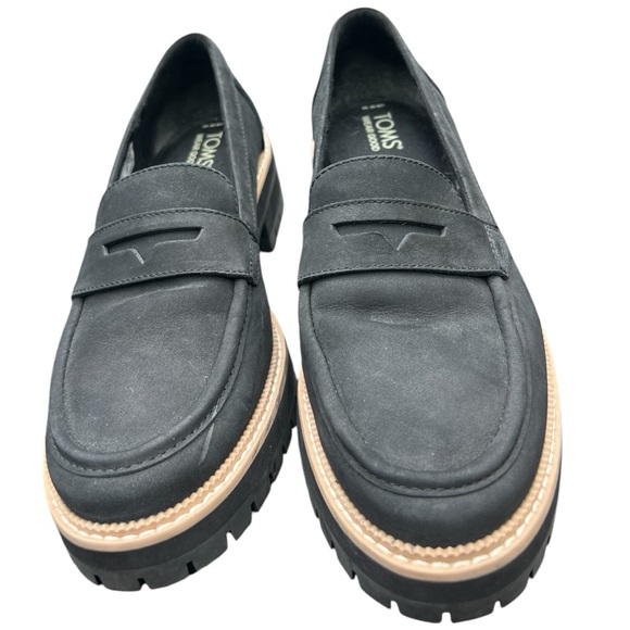 Toms Cara Loafers in Blue, Size: 10 - SOLD OUT ONLINE - Picture 4 of 6